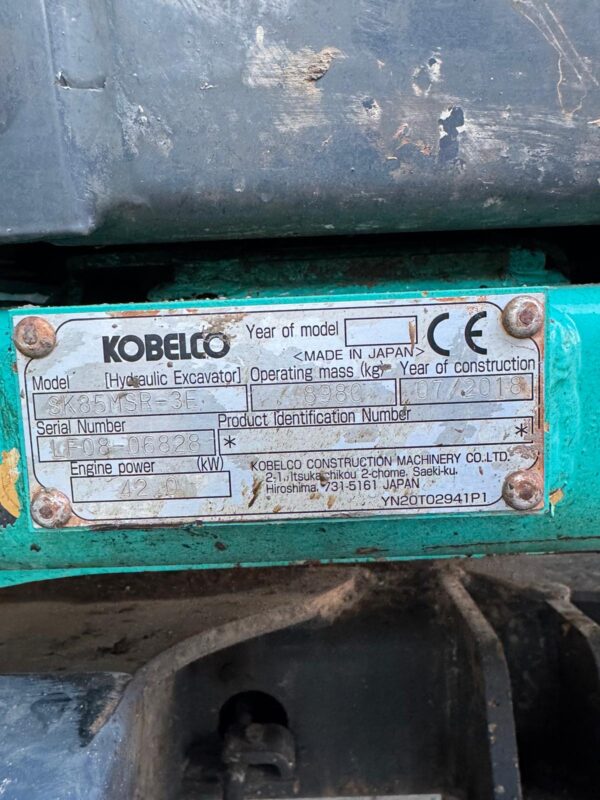 KOBELCO SK85MSR-3E - immagine 8